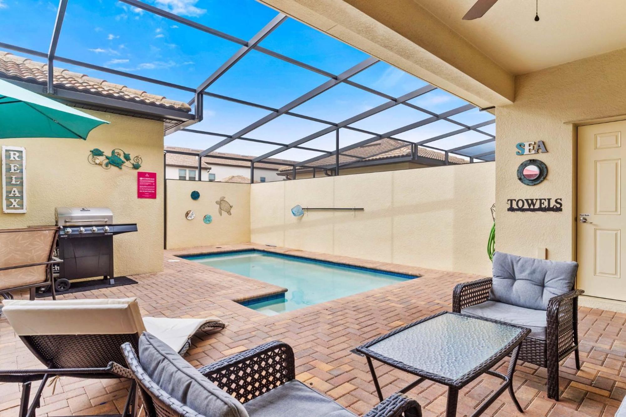 Townhome With Private Pool, Bbq & Free Waterpark كيسيمي المظهر الخارجي الصورة