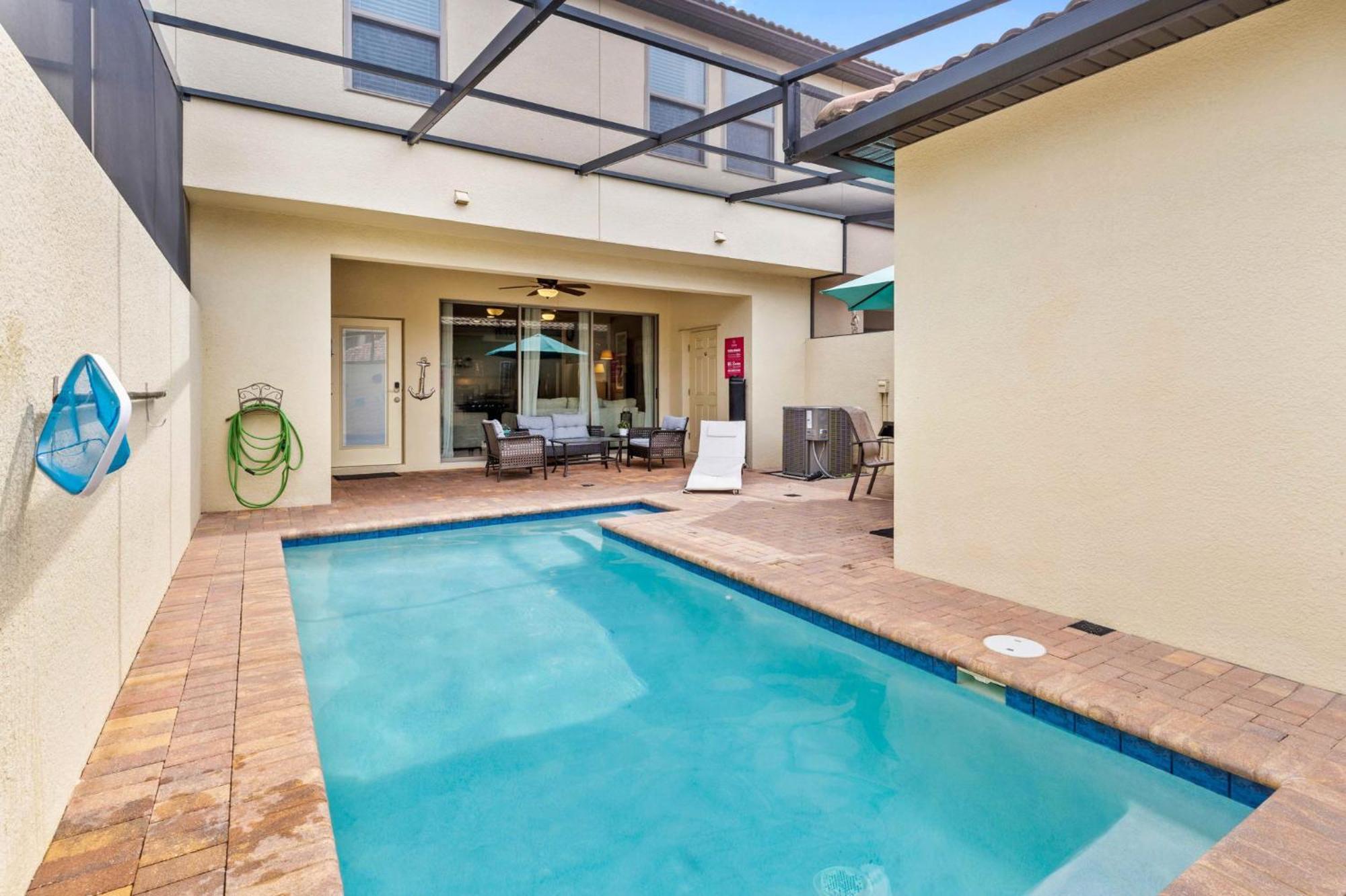 Townhome With Private Pool, Bbq & Free Waterpark كيسيمي المظهر الخارجي الصورة